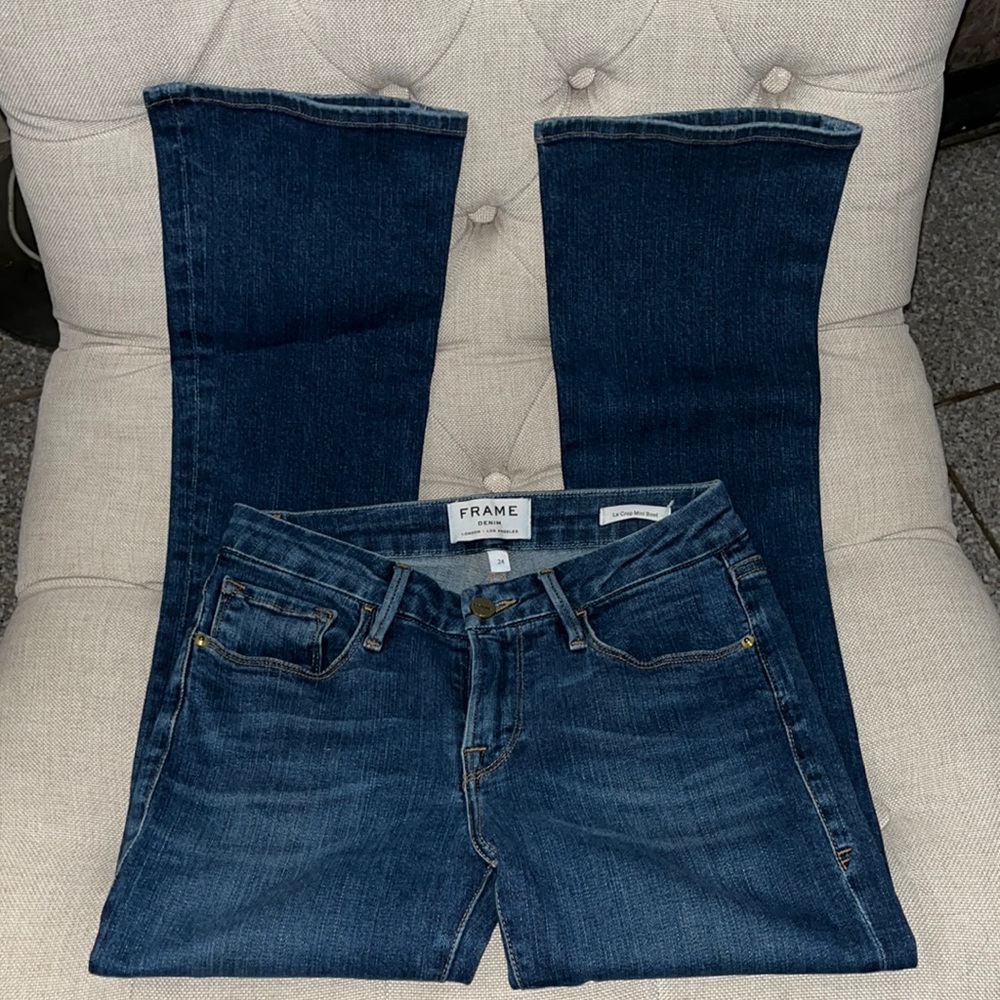 FRAME Le Crop Mini Boot